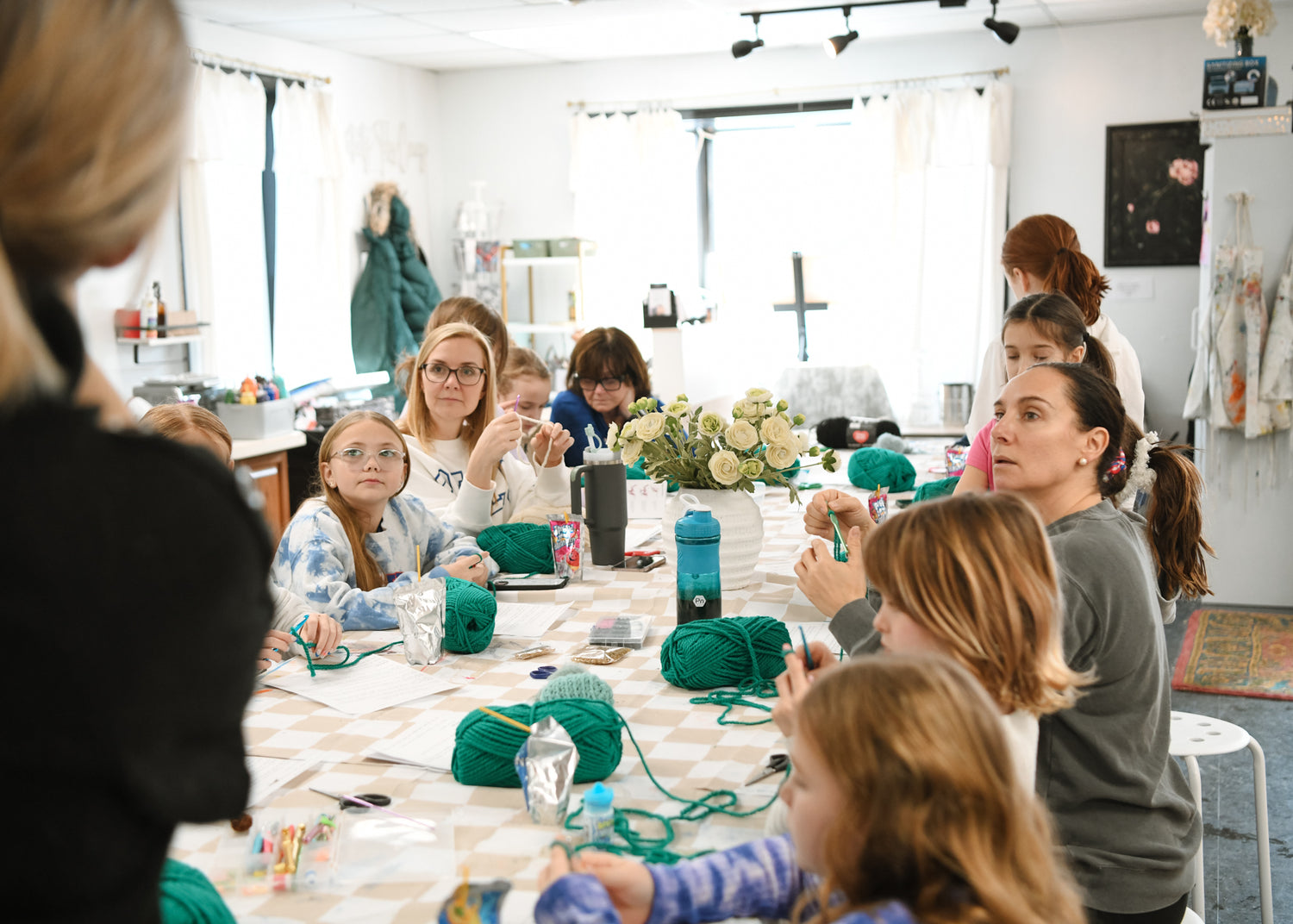 crochet, workshop, art class
