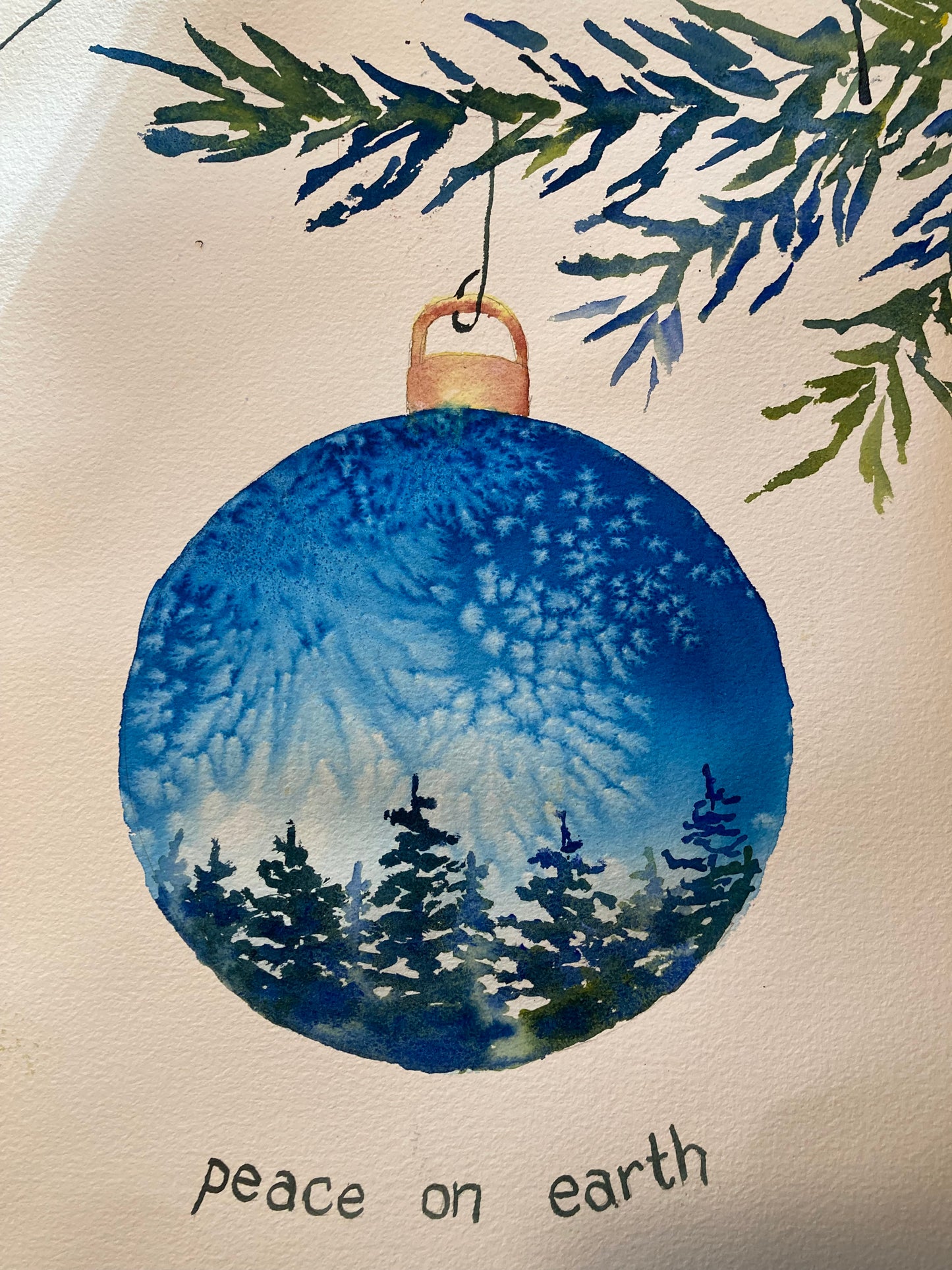 December Adult Watercolors