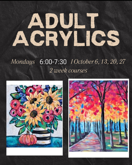 Adult Acrylics Workshop