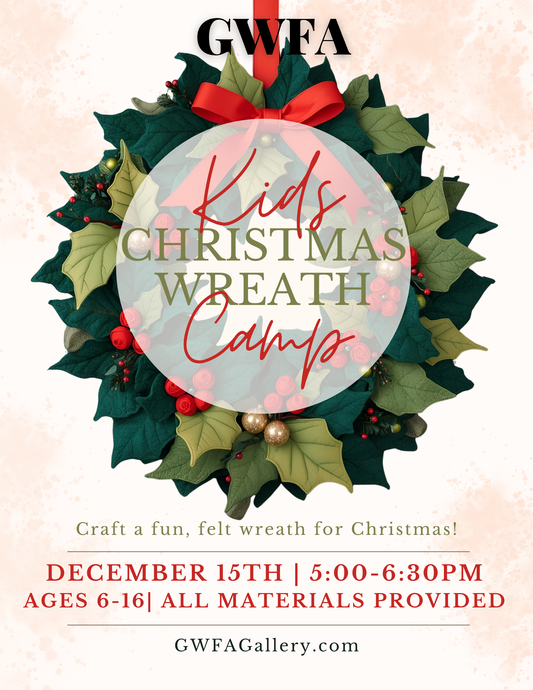 Kids Christmas Wreath Camp | Felt